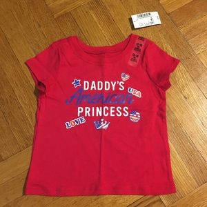 NEW! Children’s Place American Princess Top